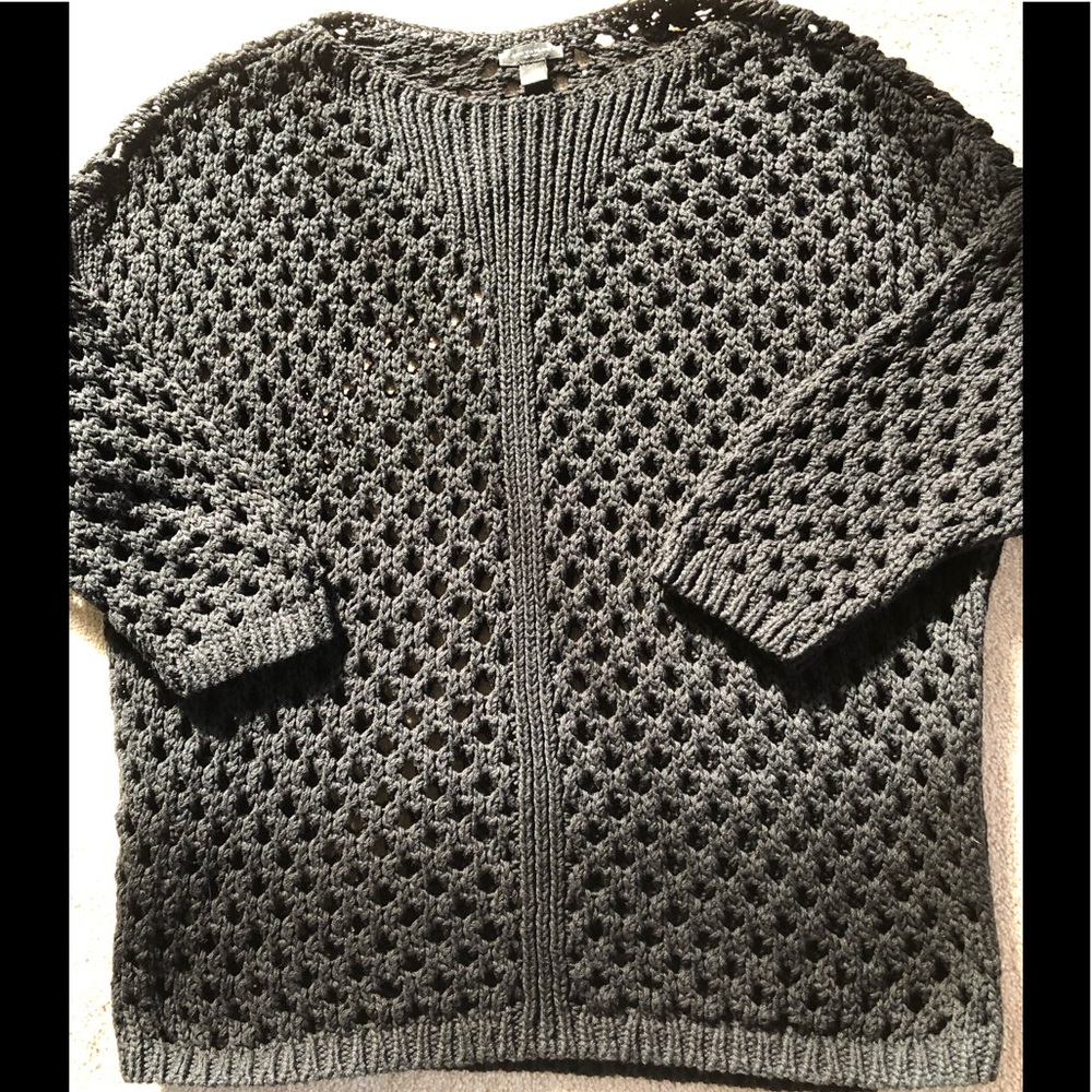 Ann Taylor crochet sweater